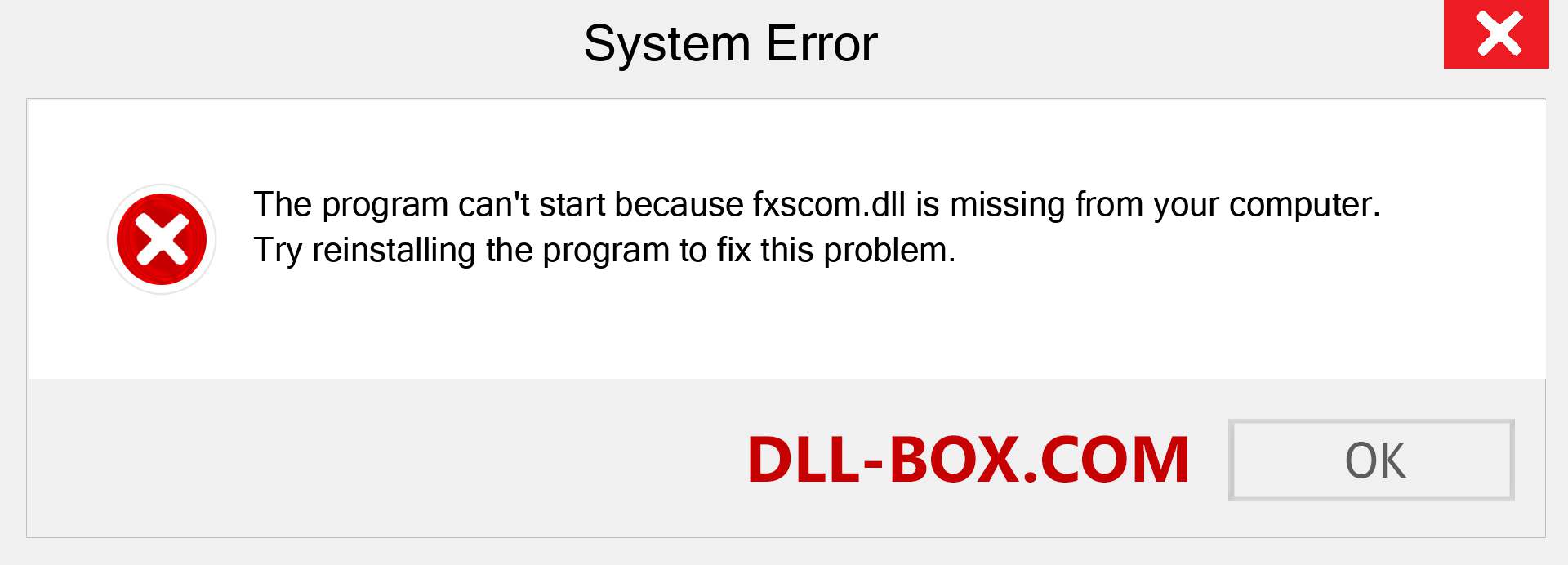  fxscom.dll file is missing?. Download for Windows 7, 8, 10 - Fix  fxscom dll Missing Error on Windows, photos, images