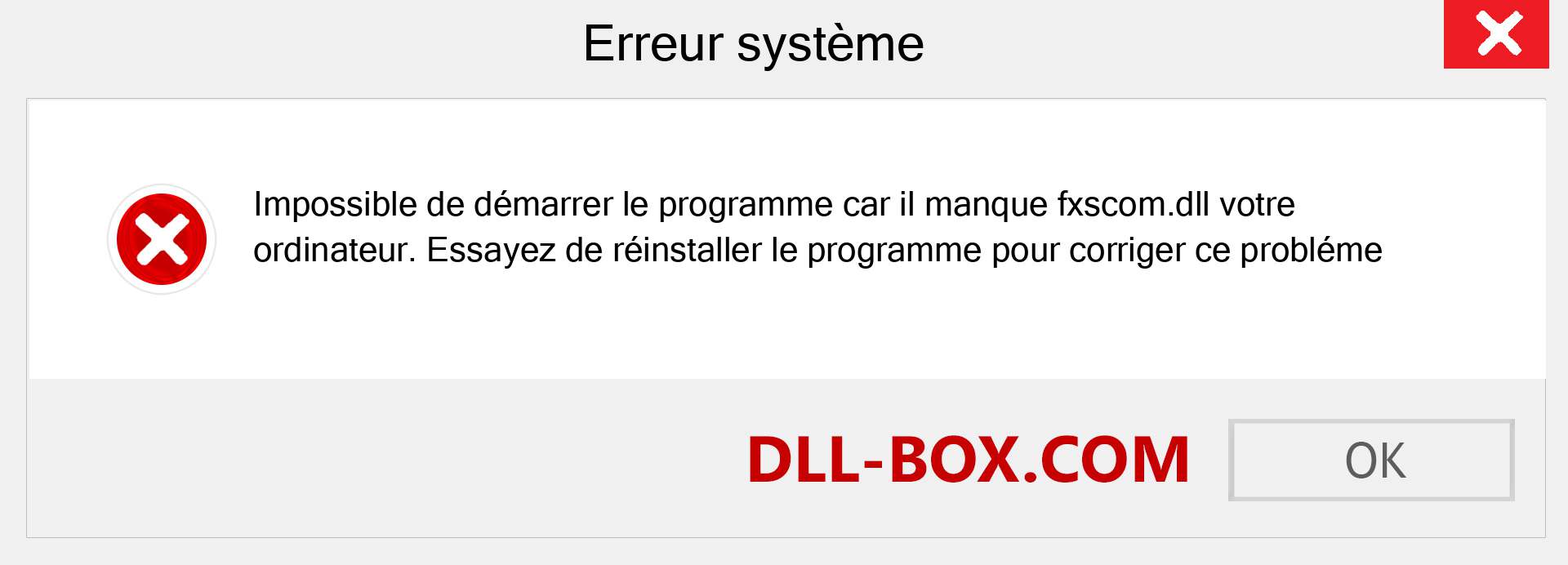 Le fichier fxscom.dll est manquant ?. Télécharger pour Windows 7, 8, 10 - Correction de l'erreur manquante fxscom dll sur Windows, photos, images